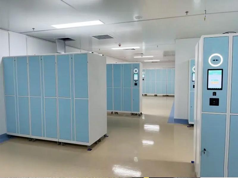 蘇州某醫院智能發(fā)衣/回收櫃(guì)