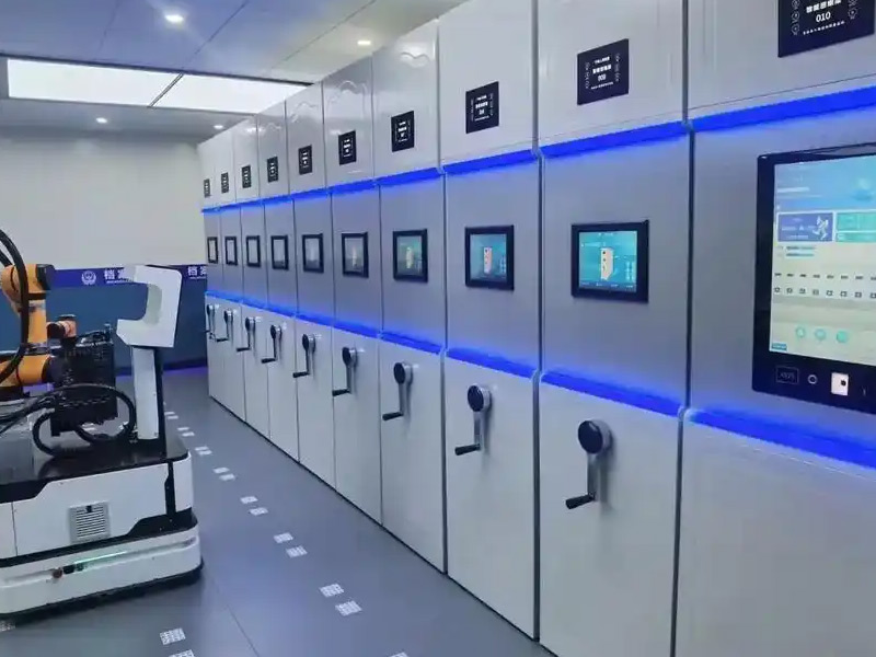 某法院智能密集檔案櫃